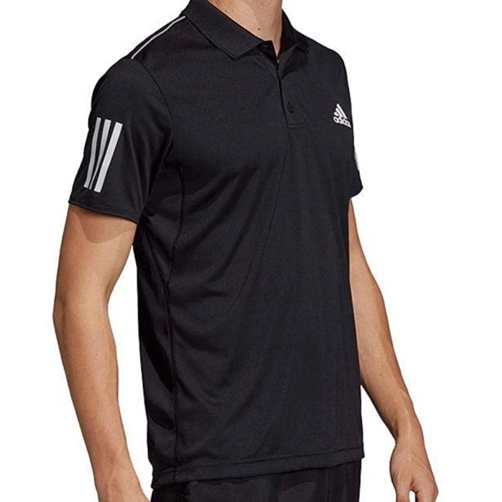 NWT Adidas Club 3-stripes Tennis Polo Shirt Mens XSmall
